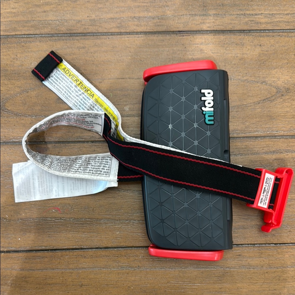 Red and Black Booster Seat